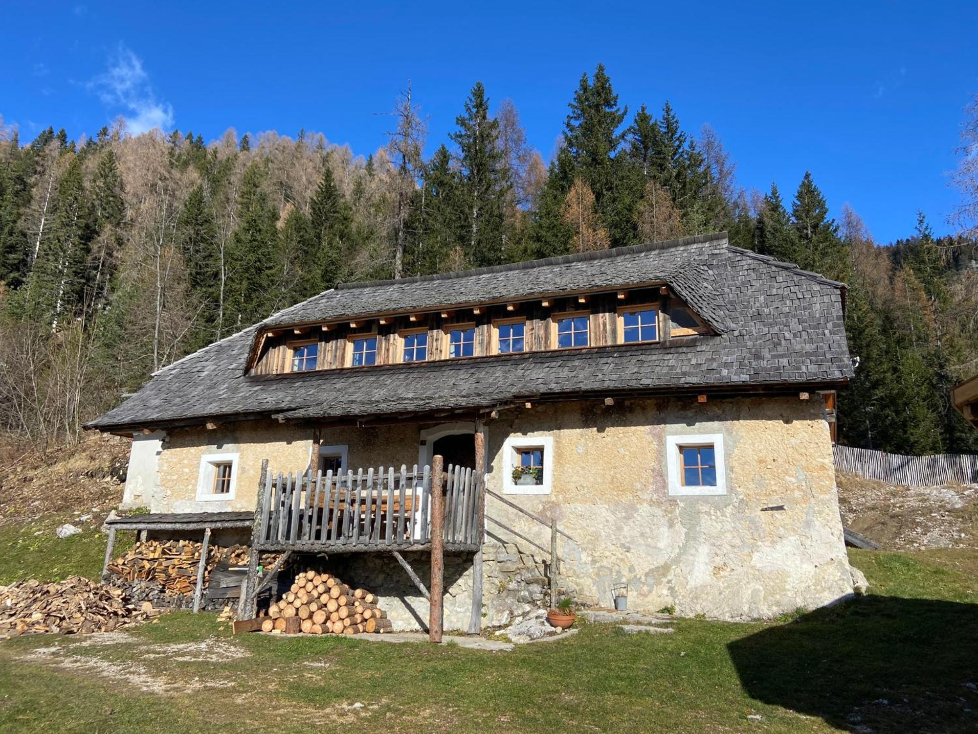 Obiralmhuette Fladung Villa Bad Eisenkappel Buitenkant foto